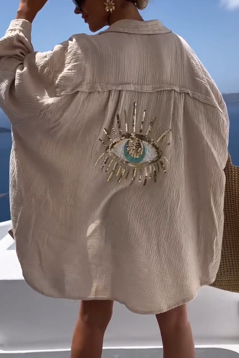 Horus Oversize Cotton Shirt