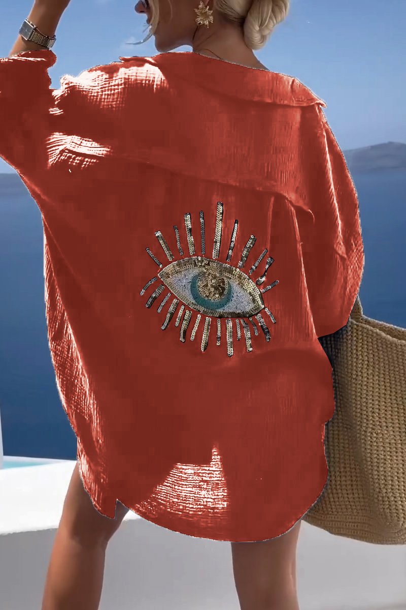 Horus Oversize Cotton Shirt