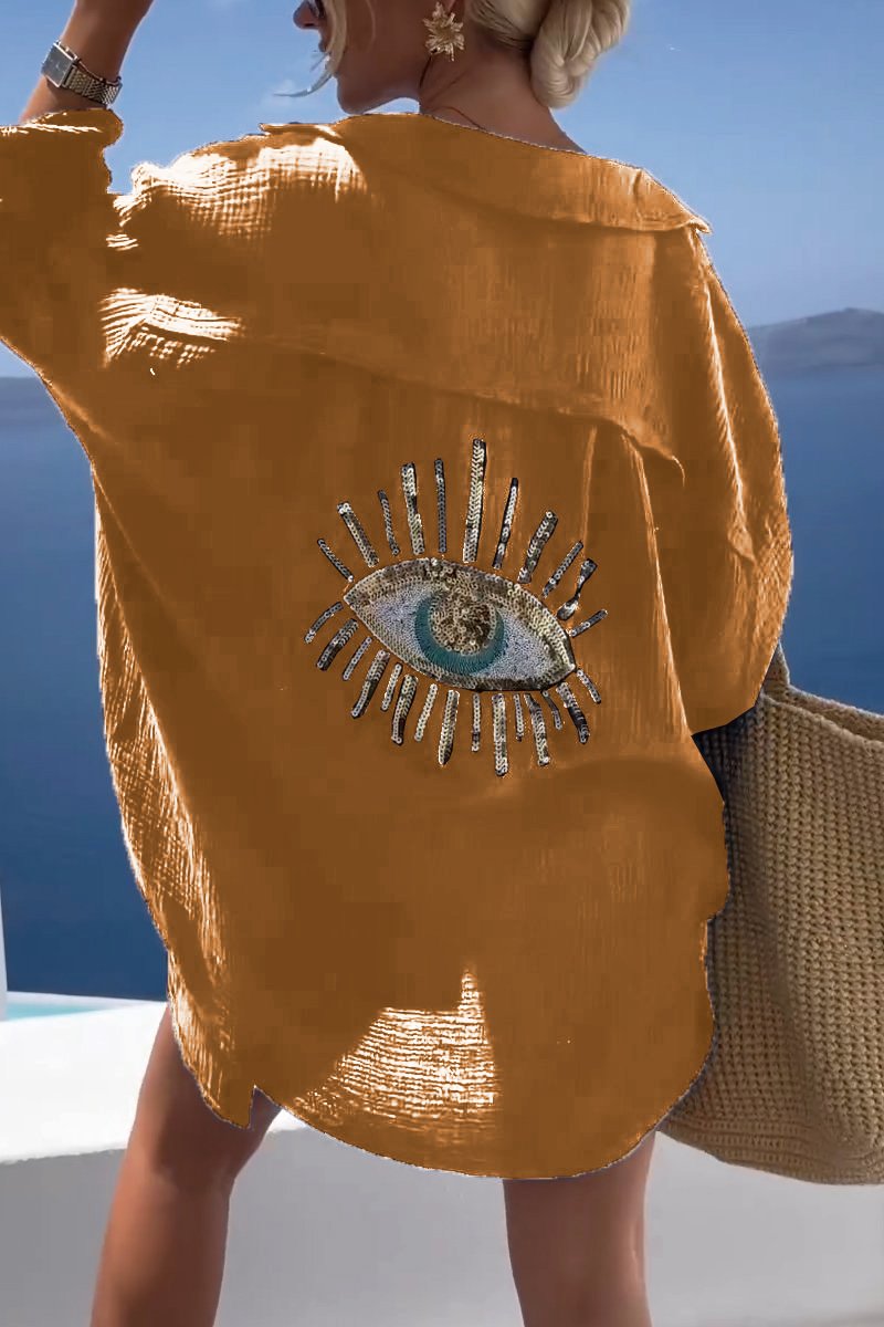 Horus Oversize Cotton Shirt