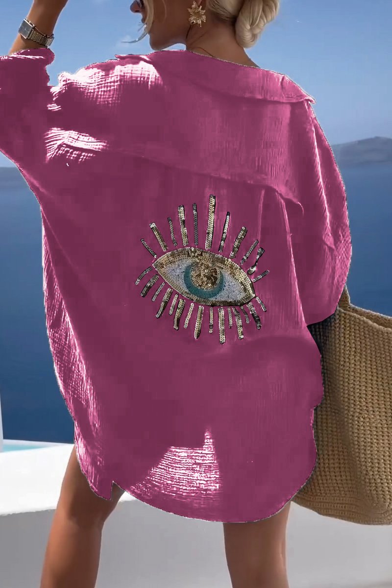 Horus Oversize Cotton Shirt